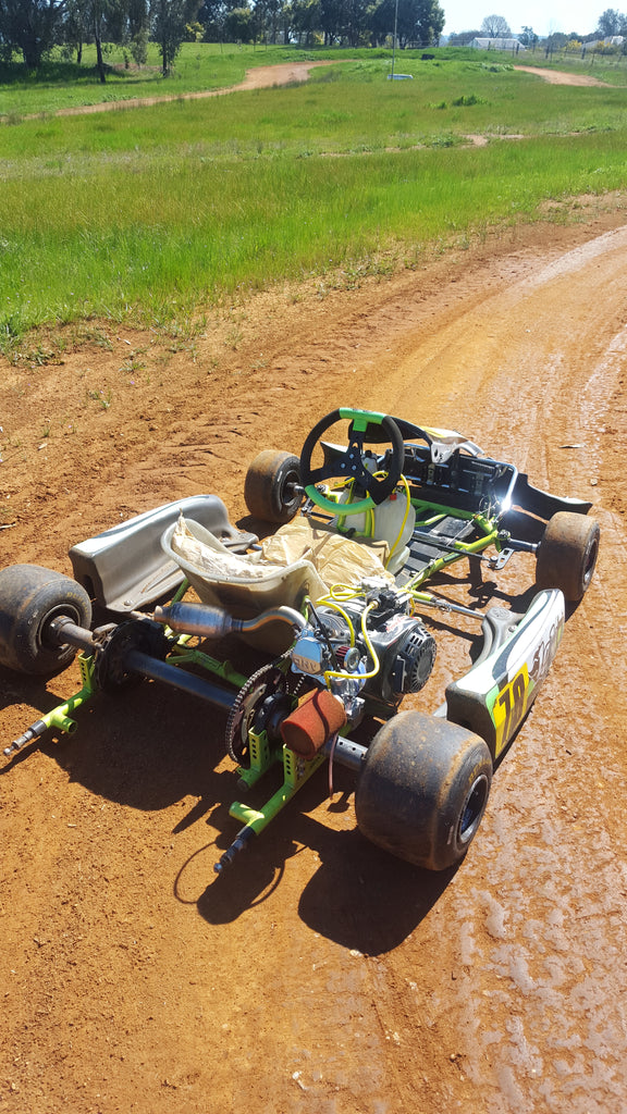 Backyard Dirt Track Racing