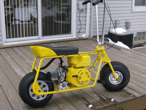 Harbor freight mini shop bike