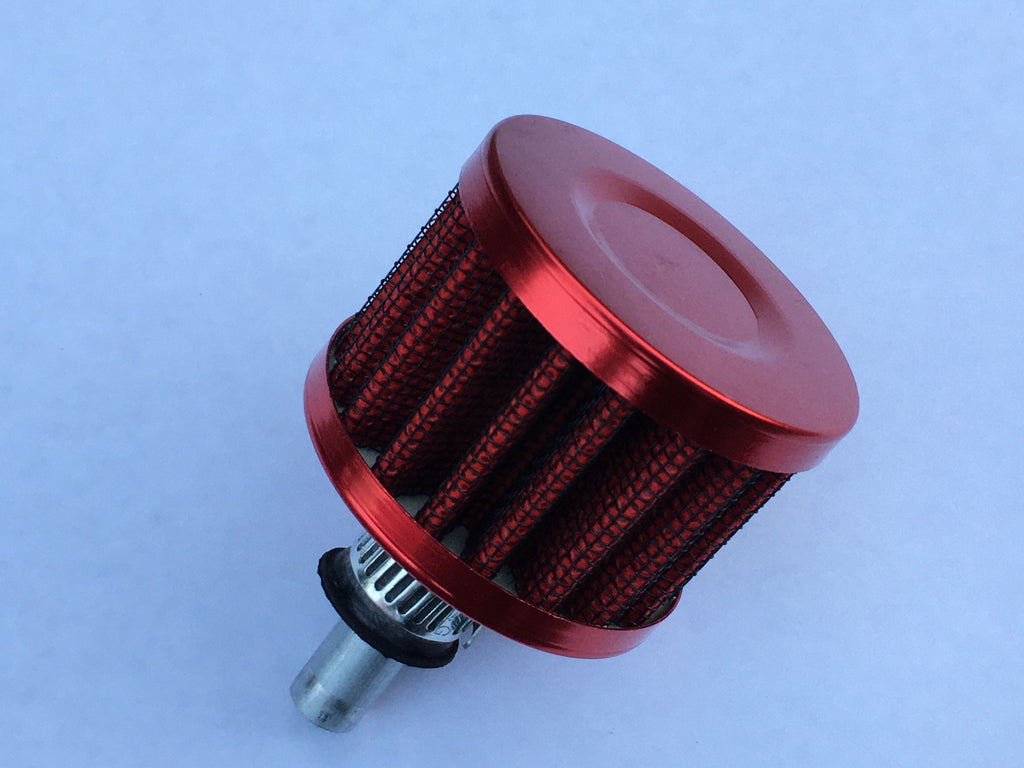 Air Filter Breather, for valve cover vent tube Affordable Go Karts